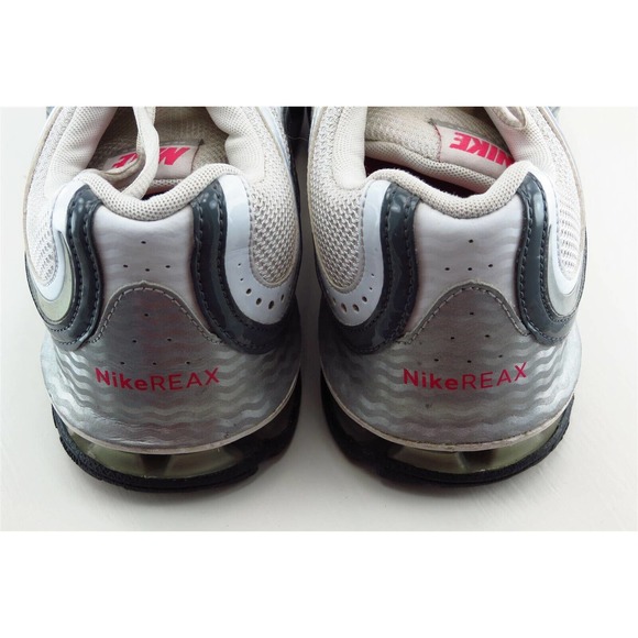 Nike Reax Run 5 Women Sz 9‎ M White Lace Up Running Synthetic Shoe - Picture 5 of 8